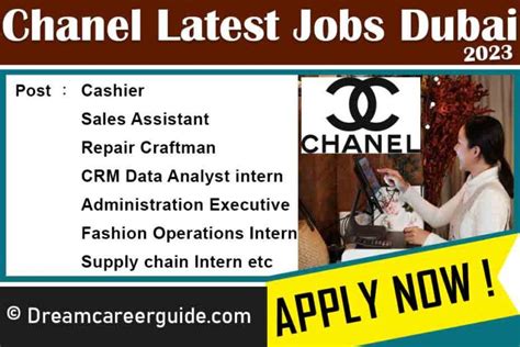 Chanel job openings